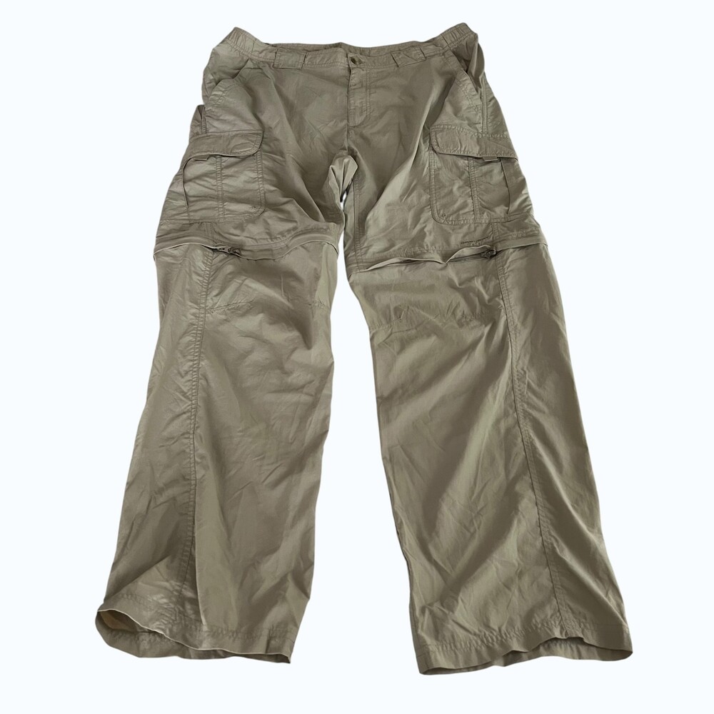 Columbia Titanium Convertible Cargo Pant Short Mens L Hiking Trail Gorpcore Tech